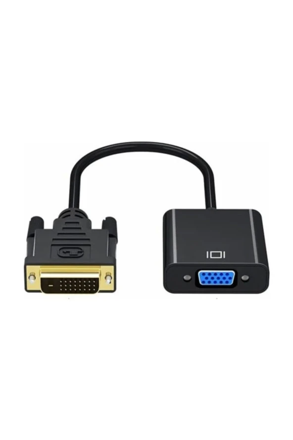 Dvı To Vga Aktif Dönüştürücü Kablo (dvı-d Erkek Vga Dişi) 24+1 Dvi Vga ürün görseli 1