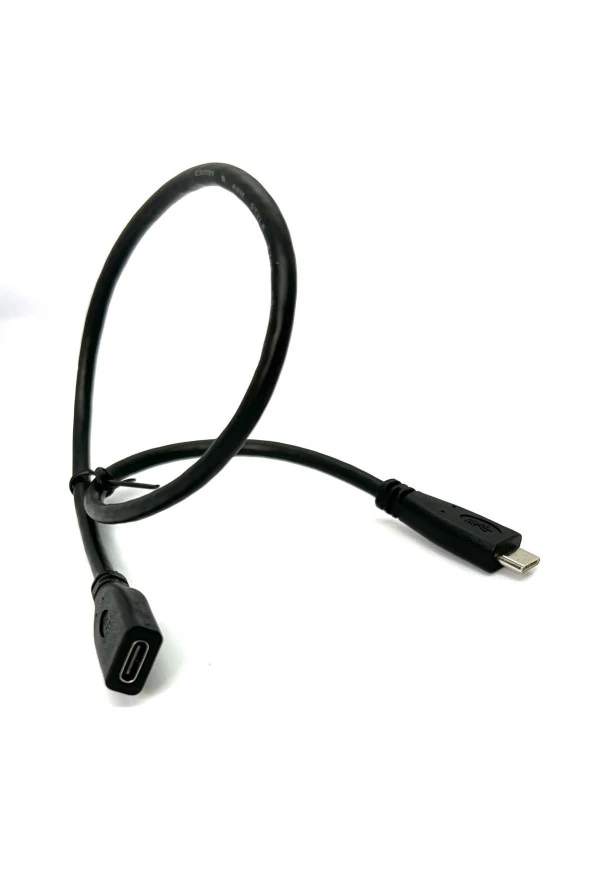 50cm Type C Uzatma Kablosu 0.5m Dişi Erkek USB Type C Extension Cable Usbc 3.1 Gen2 ürün görseli 1