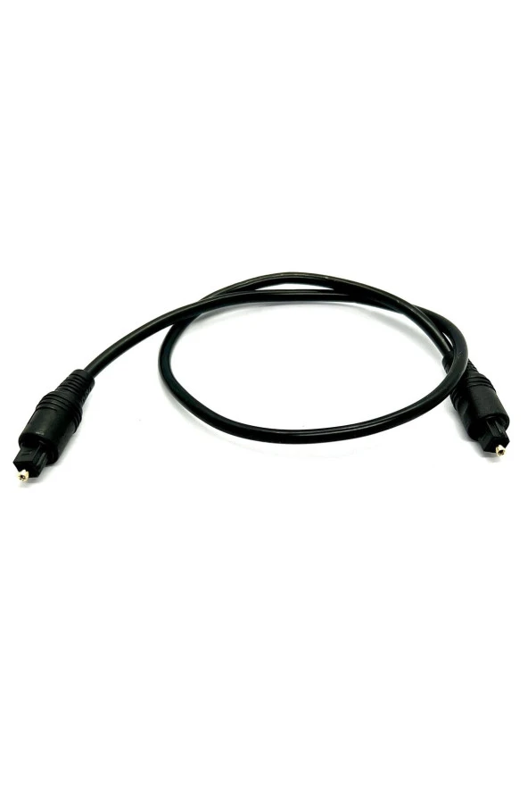 50cm Optik kablo Yarım Metre 0.5m Dijital Optik Ses Kablosu Optik Fiber Toslink Kablo Erkek - Erkek ürün görseli 1