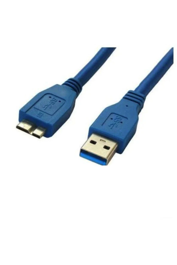 Usb 3.0 Taşınabilir Harddisk Micro B Harici Disk Kablosu 30 Cm - Resim 2
