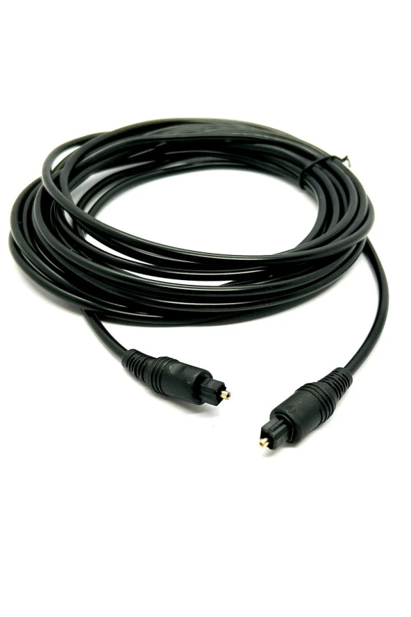 5 Metre Optik Kablo 5m Dijital Optik Ses Kablosu Optik Fiber Toslink Kablo Erkek Erkek ürün görseli 1
