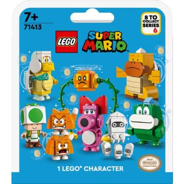 LEGO Super Mario 71413 Character Pack - Series 6 {Random box} (1 Adet) ürün görseli 1