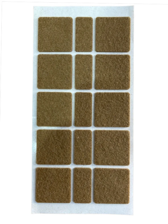 KARE ZEMİN KORUYUCU KEÇE KAHVE 40 X 40 MM 15'Lİ PAKET ürün görseli 1