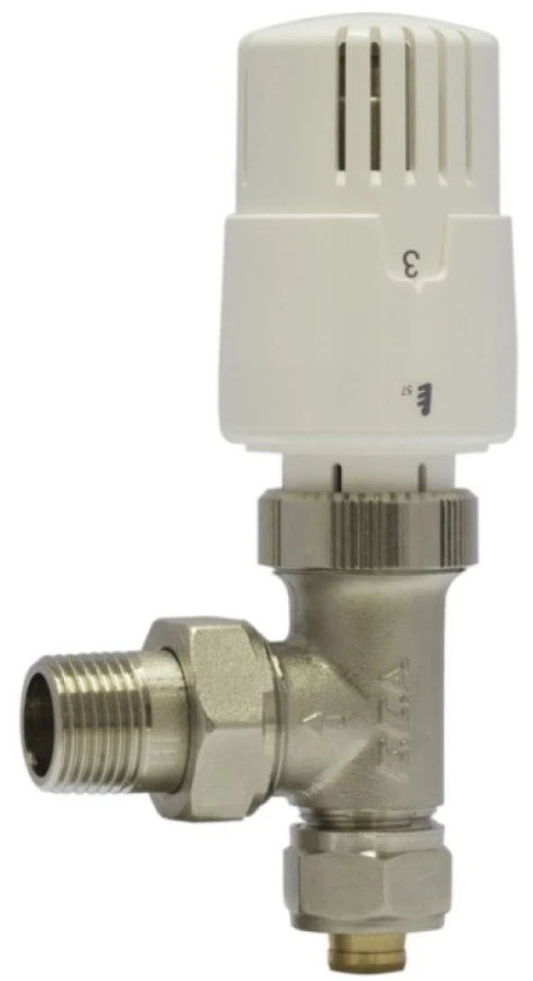 ECA TRV4 Termostatik Köşe Radyatör Valfi Pex Köşe 602120780 ürün görseli 1
