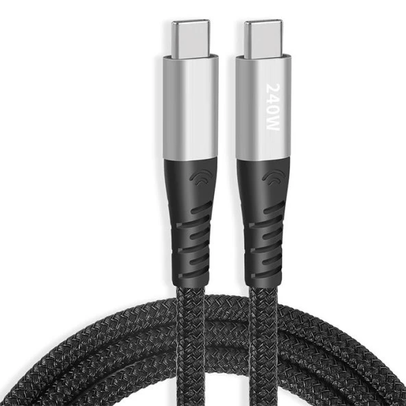 Zhltools 240W Type-C to Type-C Hızlı Şarj ve Data Kablosu ürün görseli 1
