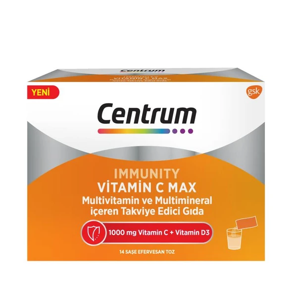 Centrum Immunity Vitamin C Max 14 Saşe ürün görseli 1