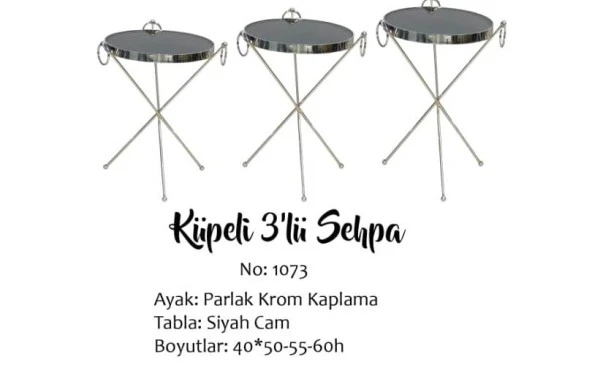 Brc Zigon Küpeli 13401 Model Çelik Bakır roza renk X ayak Kırılmaz cam El Yapım ürün görseli 1