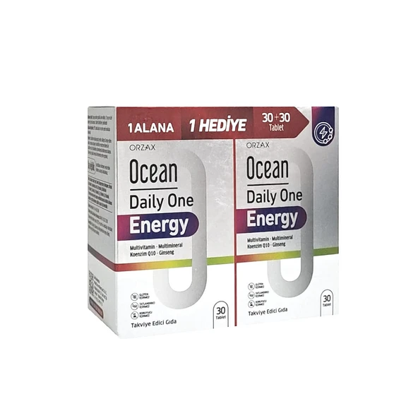 Ocean Daily One Energy 30 Tablet - 1 Alana 1 Bedava ürün görseli 1