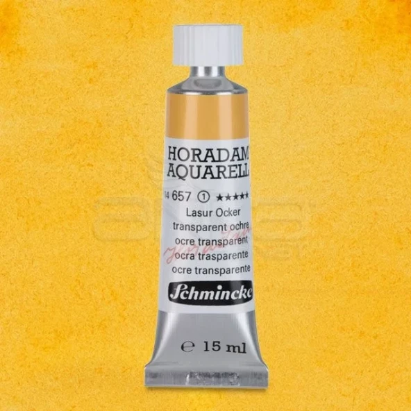 Schmincke Horadam Aquarell Tube 15ml Seri 1 Transparent Ochre 657 ürün görseli 1
