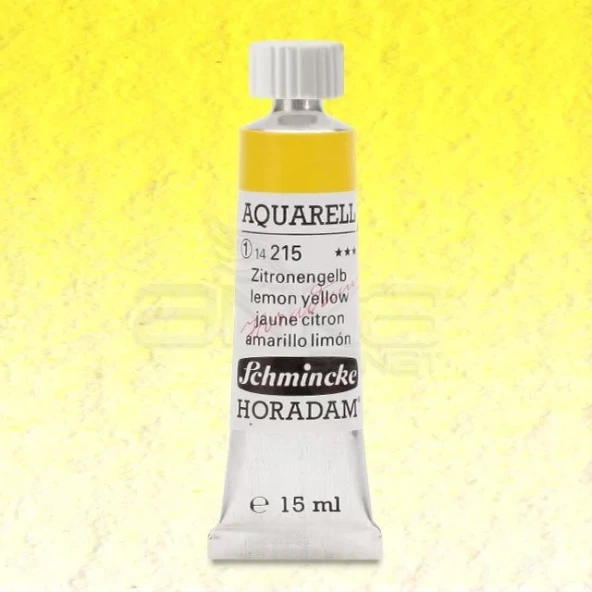 Schmincke Horadam Aquarell Tube 15ml Seri 1 Lemon Yellow 215 ürün görseli 1