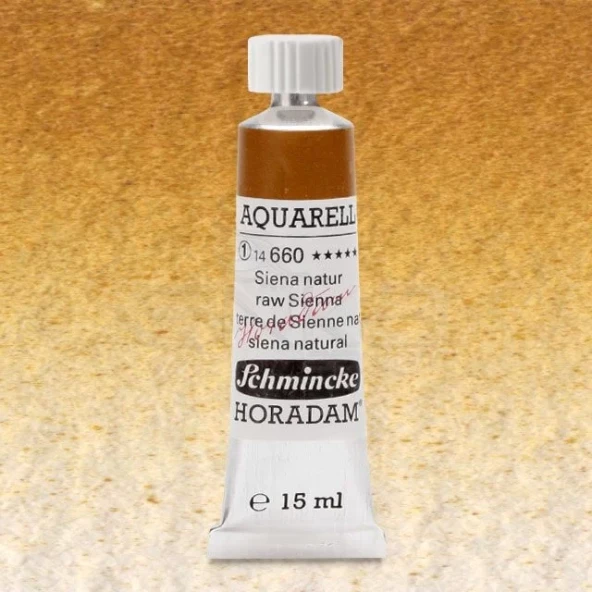Schmincke Horadam Aquarell Tube 15ml Seri 1 Raw Sienna 660 ürün görseli 1