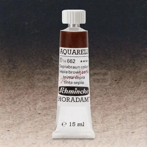 Schmincke Horadam Aquarell Tube 15ml Seri 1 Sepia Brown Tone 662 ürün görseli 1