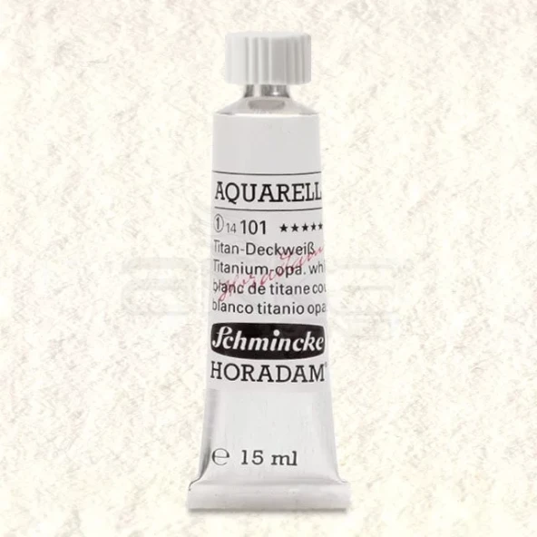 Schmincke Horadam Aquarell Tube 15ml Seri 1 Titanium Opaque White 101 ürün görseli 1