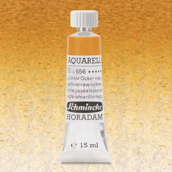 Schmincke Horadam Aquarell Tube 15ml Seri 1 Yellow Raw Ochre 656 ürün görseli 1