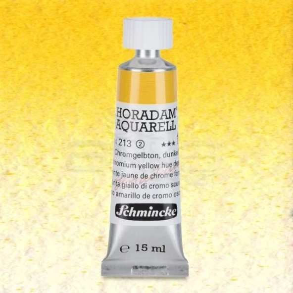 Schmincke Horadam Aquarell Tube 15ml Seri 2 Chrome Yellow Deep 213 ürün görseli 1