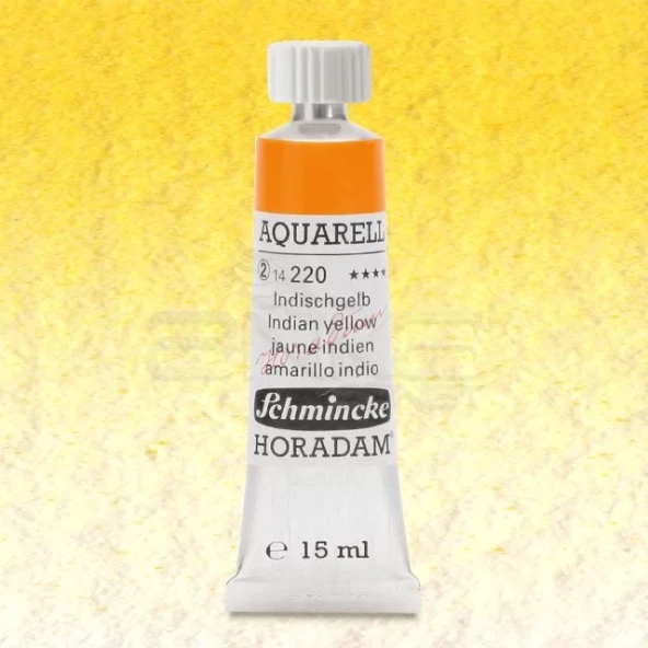 Schmincke Horadam Aquarell Tube 15ml Seri 2 Indian Yellow 220 ürün görseli 1