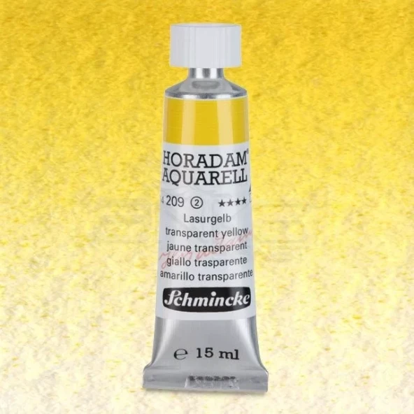Schmincke Horadam Aquarell Tube 15ml Seri 2 Translucent Yellow 209 ürün görseli 1