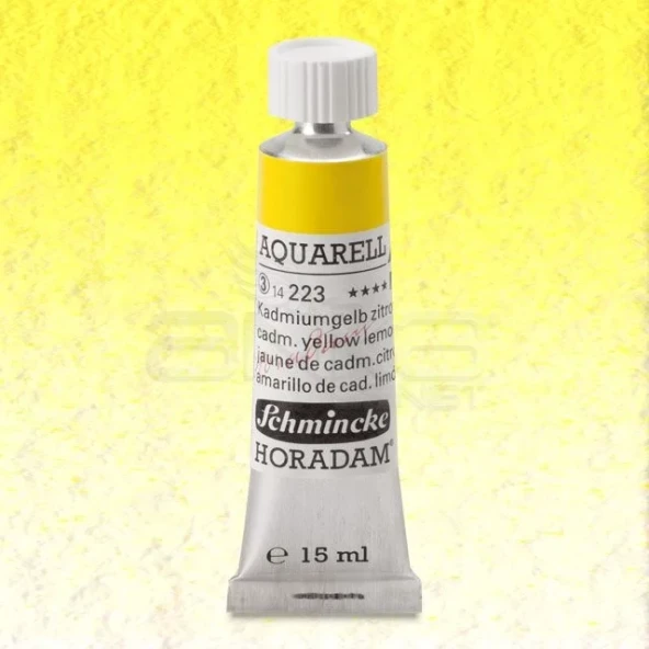 Schmincke Horadam Aquarell Tube 15ml Seri 3 Cadmium Yellow Lemon 223 ürün görseli 1