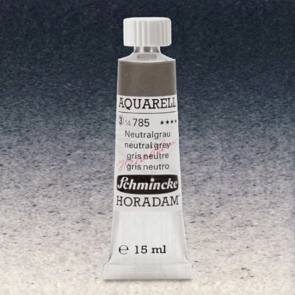 Schmincke Horadam Aquarell Tube 15ml Seri 3 Neutral Grey 785 ürün görseli 1