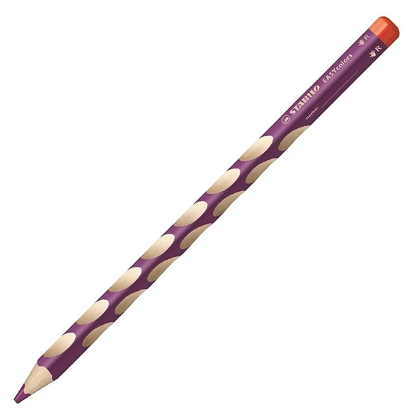 STABİLO 332 EASY COLORS SAĞ EL KURU BOYA KALEMİ METALİK KIRMIZI ürün görseli 1
