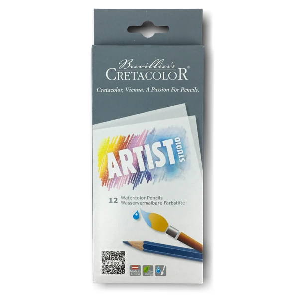 Cretacolor Artist Studio Sulandırılabilir Kuru Boya Kalem Seti 12li ürün görseli 1