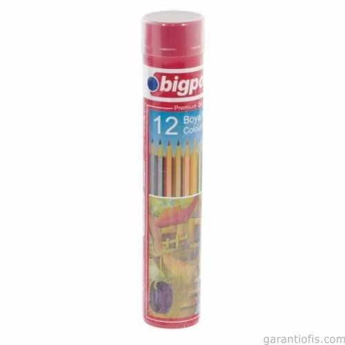 BİGPOİNT BP 941 Metal Tüp Tam Boy Kuru Boya (12 Renk) ürün görseli 1