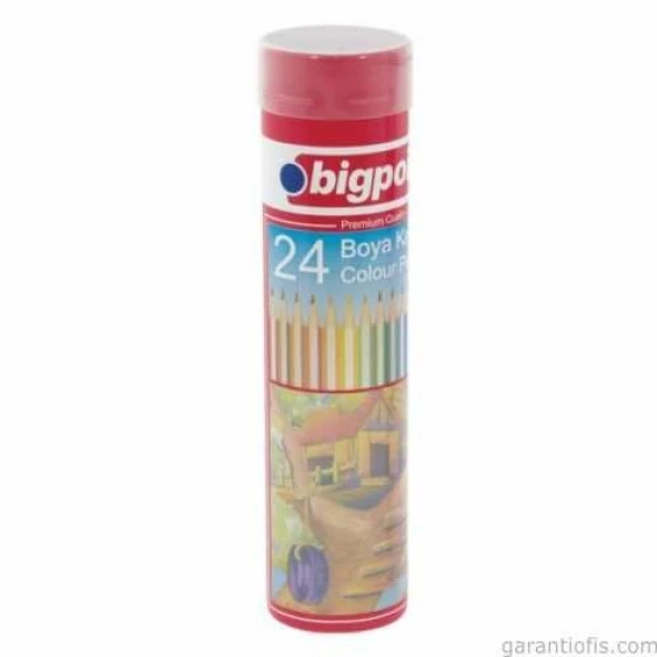 BİGPOİNT BP 941 Metal Tüp Tam Boy Kuru Boya (24 Renk) ürün görseli 1