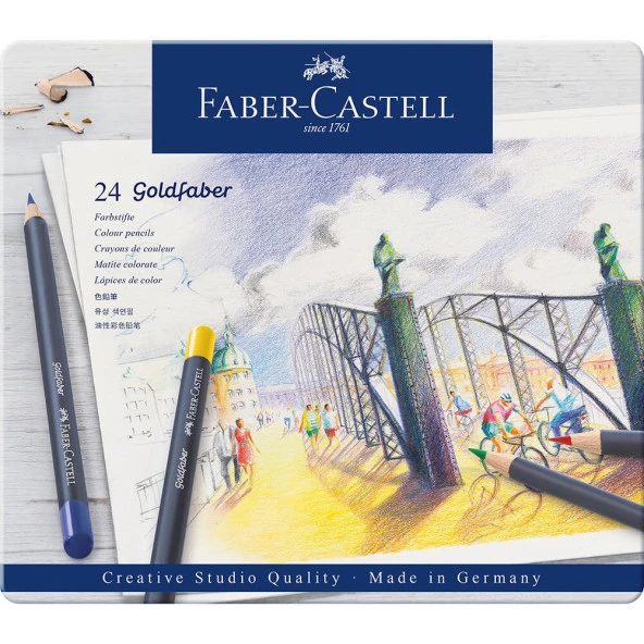 Faber Castell Goldfaber Boya Kalemi 24 Renk 114724 ürün görseli 1