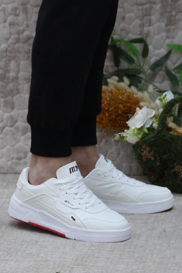 M.P 241 1544 Beyaz Anatomik Rahat Orijinal Ürün Sneaker Erkek Ayakkabı ürün görseli 1