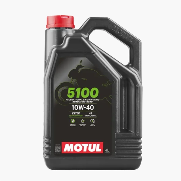 Yeni Motul 5100 10W-40 4 Litre Motosiklet Yağı ürün görseli 1