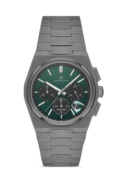 Momentus Men's Time Master TM345N-15SS - Resim 3