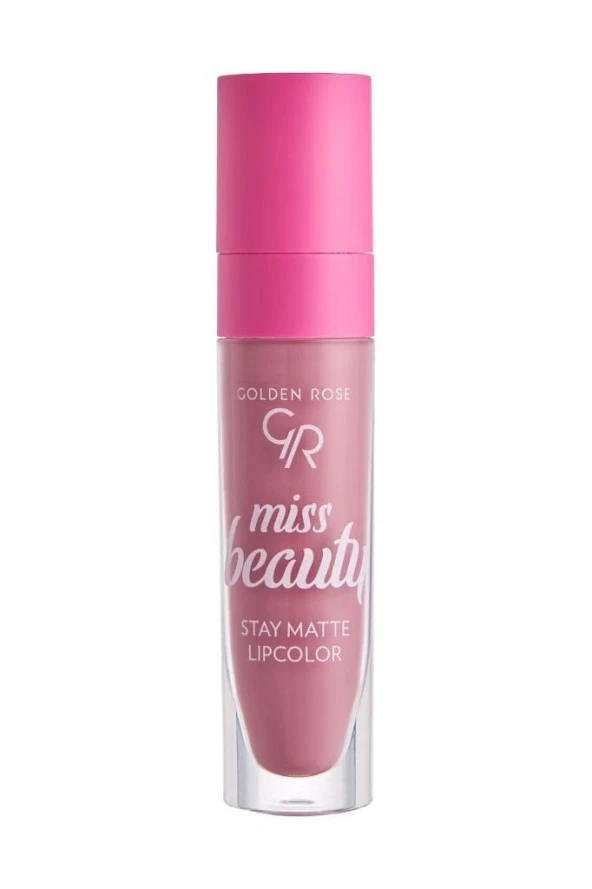 Golden Rose Miss Beauty Stay Matte Lipcolor No:03 Rosewood - Likit Mat Ruj ürün görseli 1