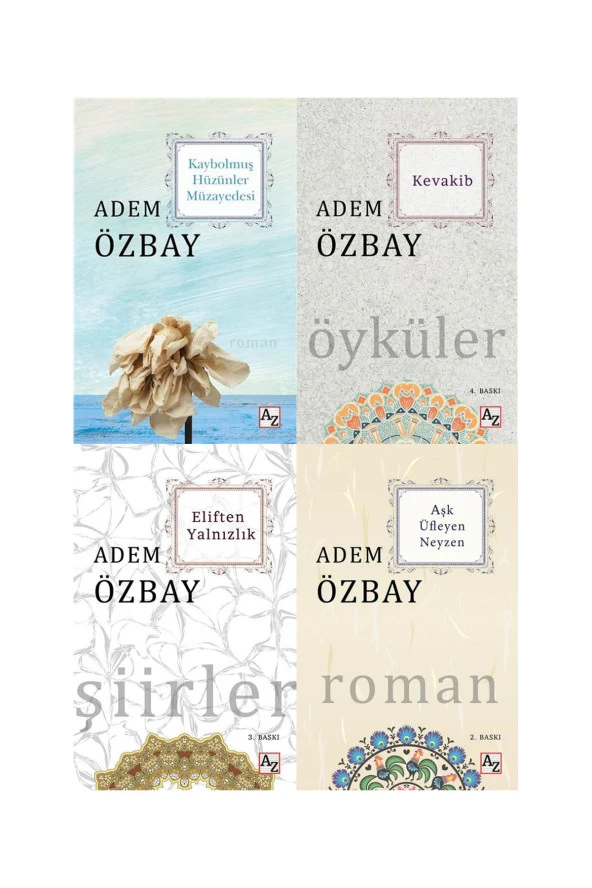 Adem Özbay Kitapları Seti - 4 Kitap ürün görseli 1