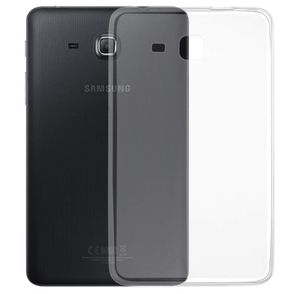Samsung Galaxy Tab A T280 7" Kılıf Şeffaf Silikon Arka Kapak ürün görseli 1