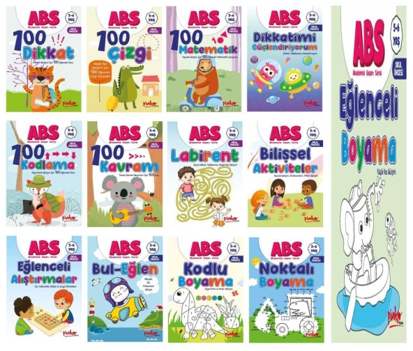 Pinokyo Okul Öncesi Akademik Başarı Eğitim Seti 13 Kitap (5 - 6 Yaş) ürün görseli 1