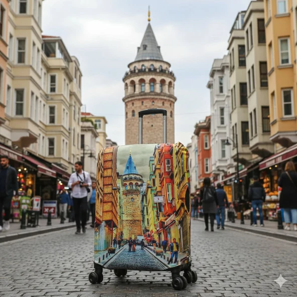 (My#17 Galata) VALİZ İÇİN KILIF ürün görseli 1