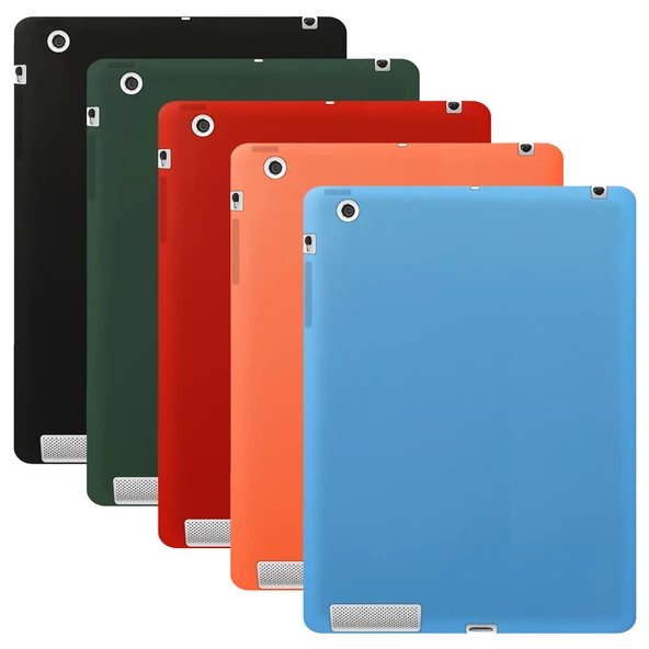 iPad 2/3/4 9.7" Kılıf FitCase Evo Silikon Arka Kapak ürün görseli 1