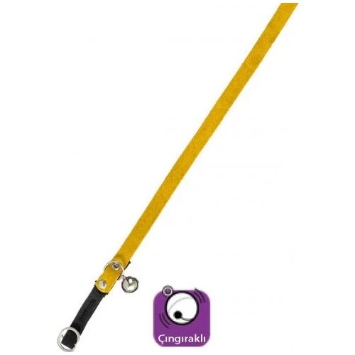 Karlie Kadife Kedi Tasma Çıng. 30Cm Sarı ürün görseli 1