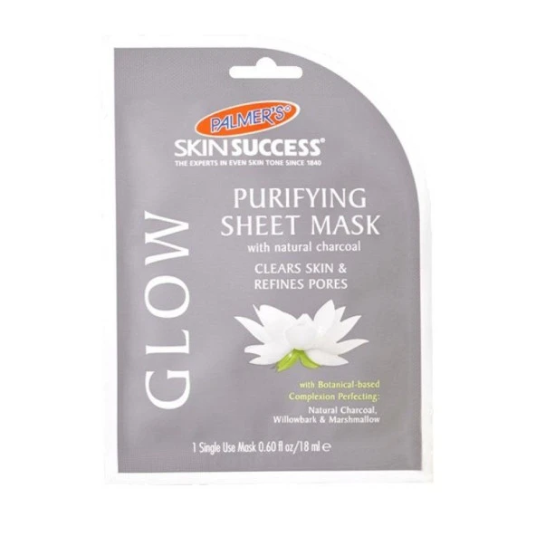 Palmer's Skin Success Glow Purifying Sheet Mask 18 ml Arındırıcı Maske ürün görseli 1
