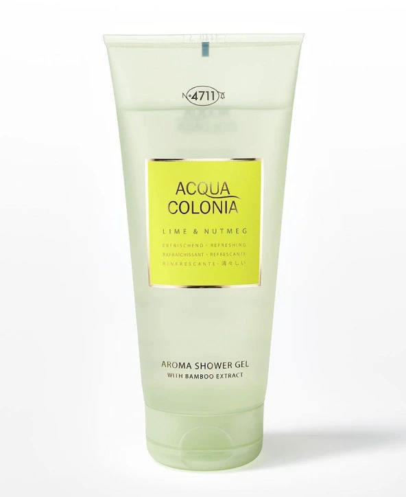4711 Acqua Colonia Lime & Nutmeg Shower Gel 200 ml Duş Jeli ürün görseli 1