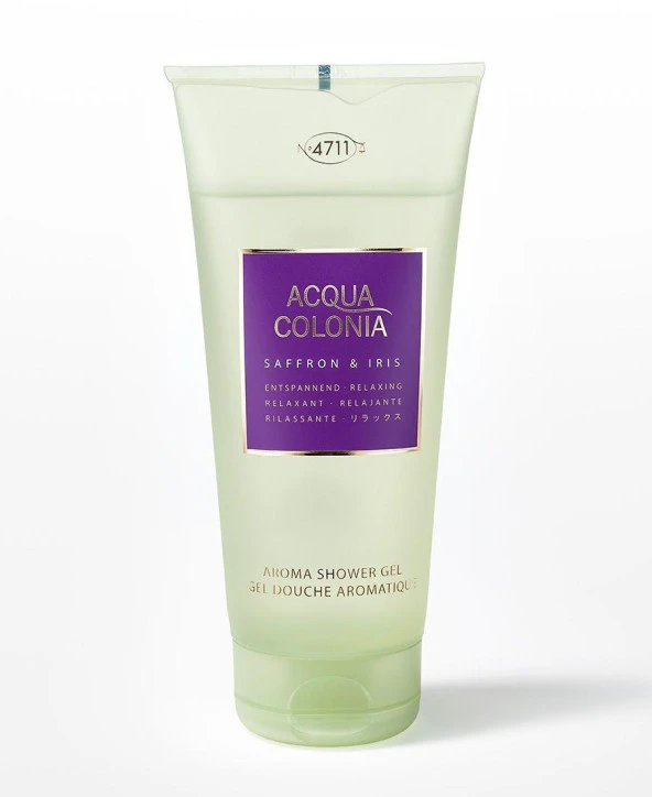 4711 Acqua Colonia Saffron & Iris Shower Gel 200 ml Duş Jeli ürün görseli 1