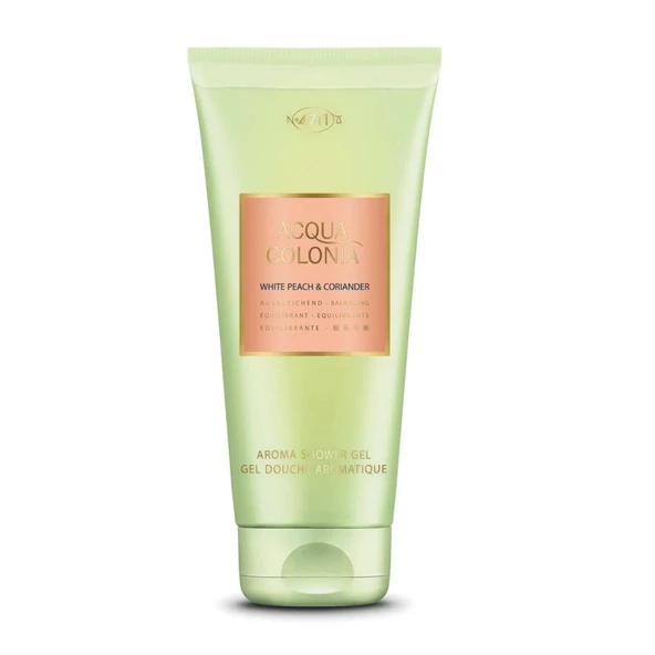 4711 Acqua Colonia White Peach & Coriander Shower Gel 200 ml Duş Jeli ürün görseli 1