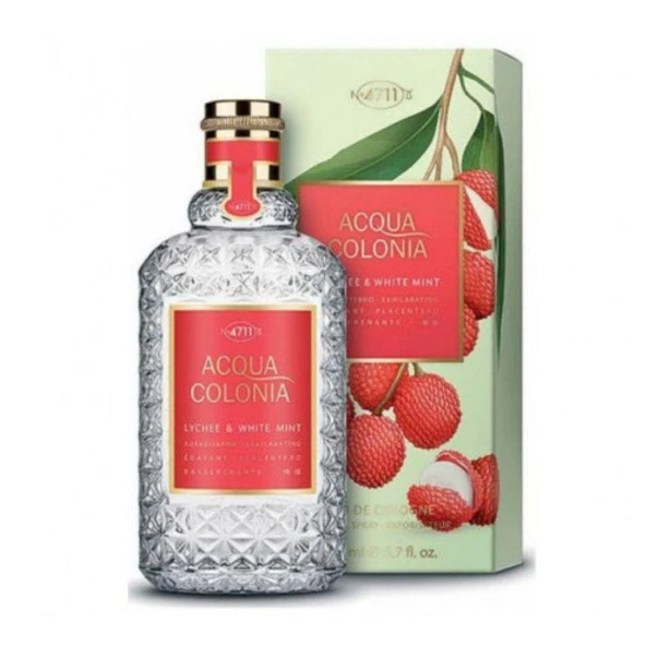 4711 Acqua Colonia Lychee & White Mint EDC 170 ml Kadın Parfümü ürün görseli 1