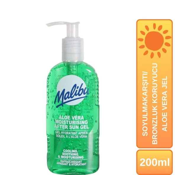 Malibu Güneş Sonrası Aloe Vera 200ml ürün görseli 1
