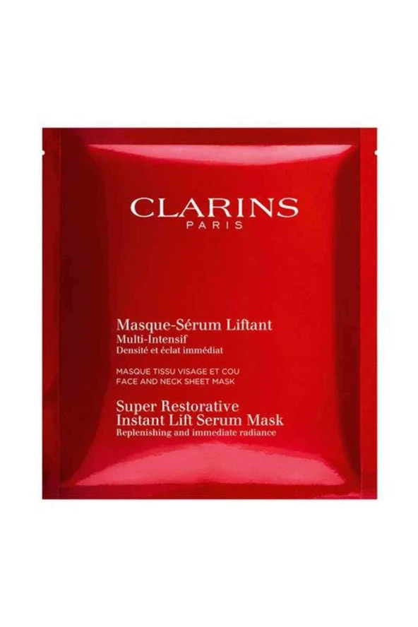 Clarins Super Restorative Instant Lift Serum Mask x 5 Serum Maske ürün görseli 1