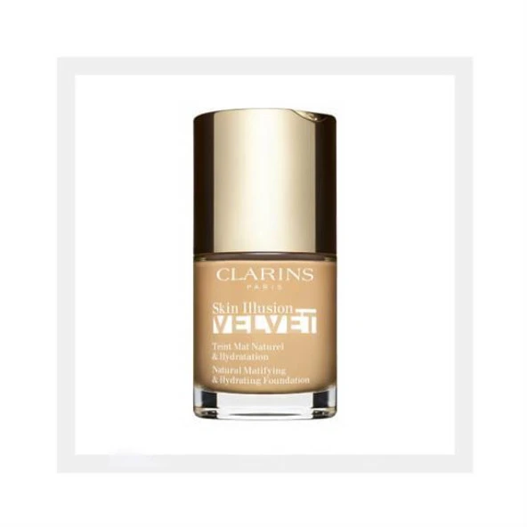 Clarins Skin Illusion Velvet 105N 30 ml Matlaştırıcı Fondöten ürün görseli 1