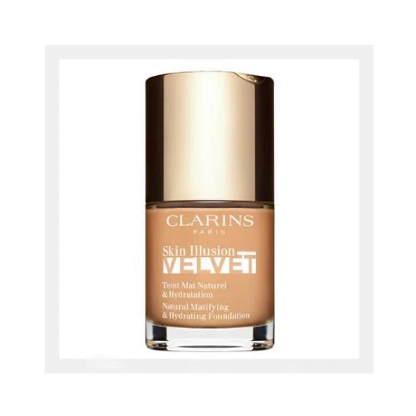 Clarins Skin Illusion Velvet 108.5W 30 ml Matlaştırıcı Fondöten ürün görseli 1