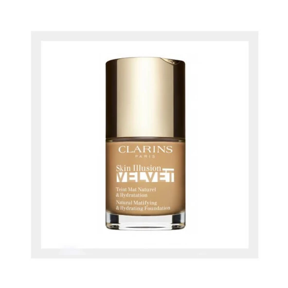 Clarins Skin Illusion Velvet 112.3N Sandalwood 30 ml Matlaştırıcı Fondöten ürün görseli 1