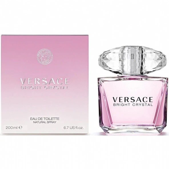 Versace Bright Crystal EDT 200 ml Kadın Parfüm - Resim 2