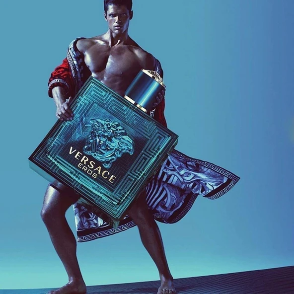 Versace Eros EDT 100 ml Erkek Parfümü - Resim 6